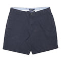 CHAPS Mens Shorts Navy Blue Casual L W36 Cotton Blend Classic Fit Pockets