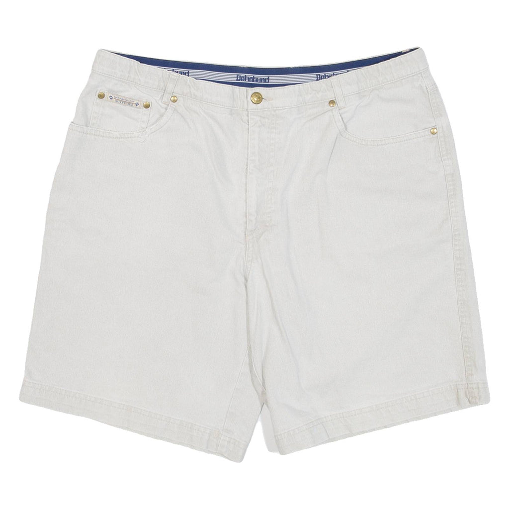 Womens Denim Shorts Beige XL W38