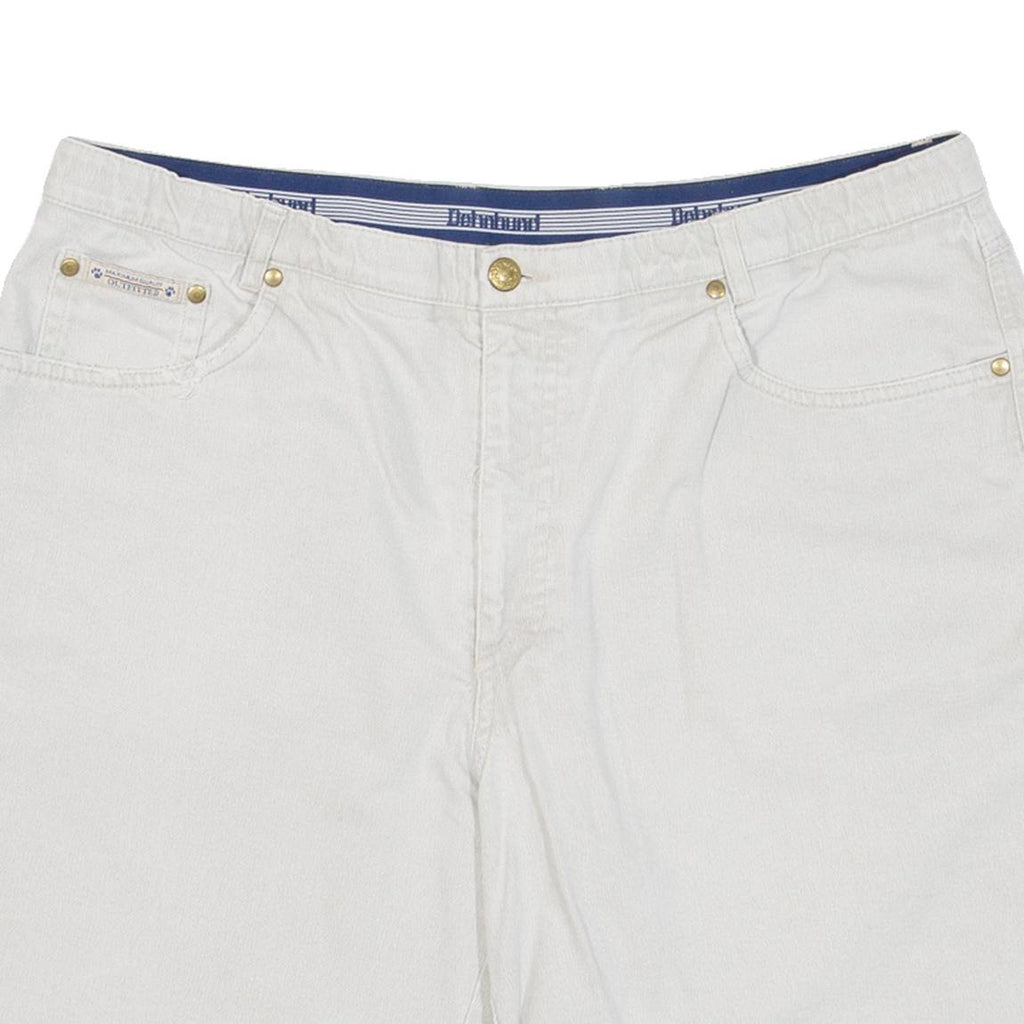 Womens Denim Shorts Beige XL W38