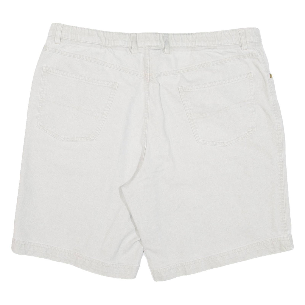 Womens Denim Shorts Beige XL W38