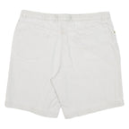 Womens Denim Shorts Beige XL W38