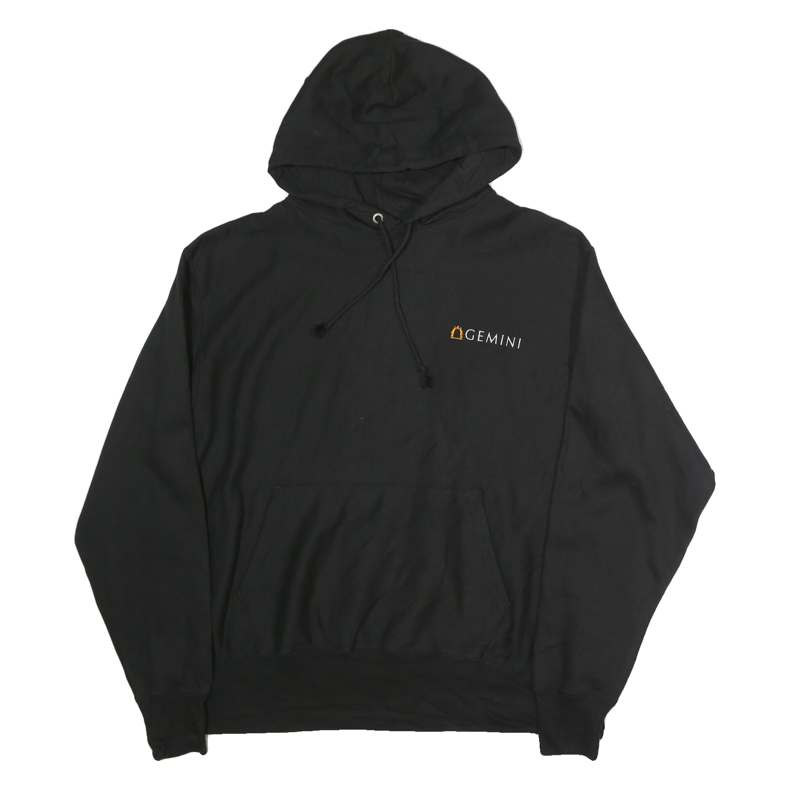CHAMPION REVERSE WEAVE Mens Black GeminI Pullover Hoodie XL Cotton Comfort