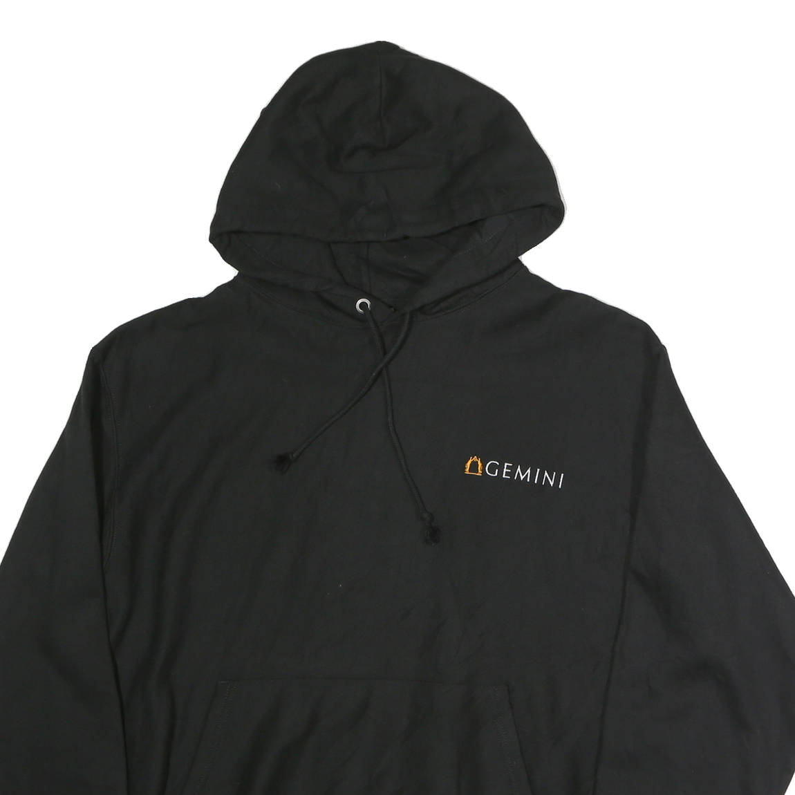 CHAMPION REVERSE WEAVE Mens Black GeminI Pullover Hoodie XL Cotton Comfort