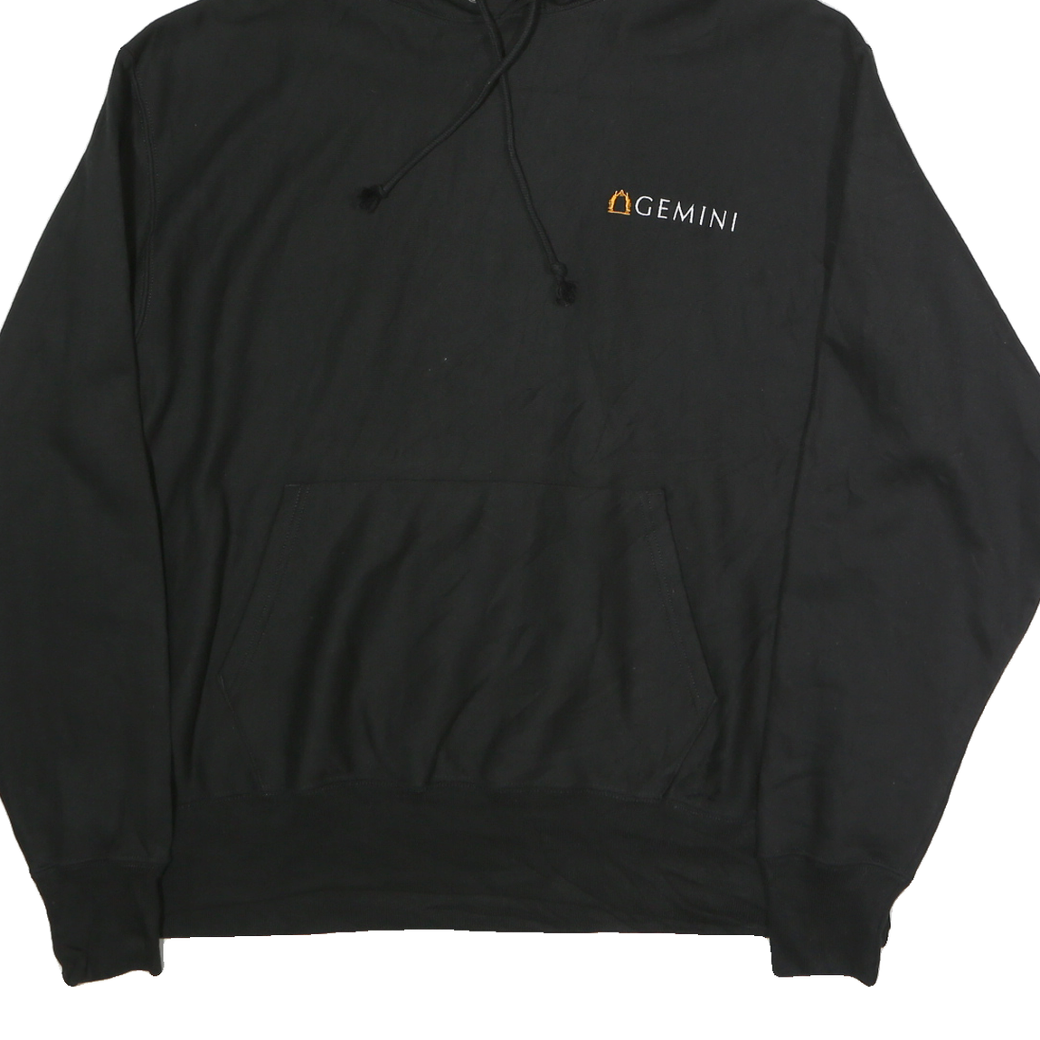 CHAMPION REVERSE WEAVE Mens Black GeminI Pullover Hoodie XL Cotton Comfort