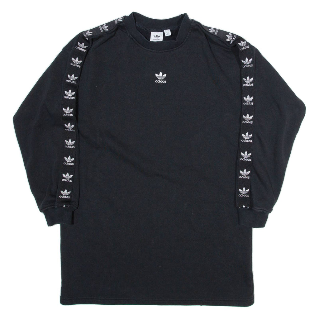 ADIDAS Womens Sweatshirt Black UK 6