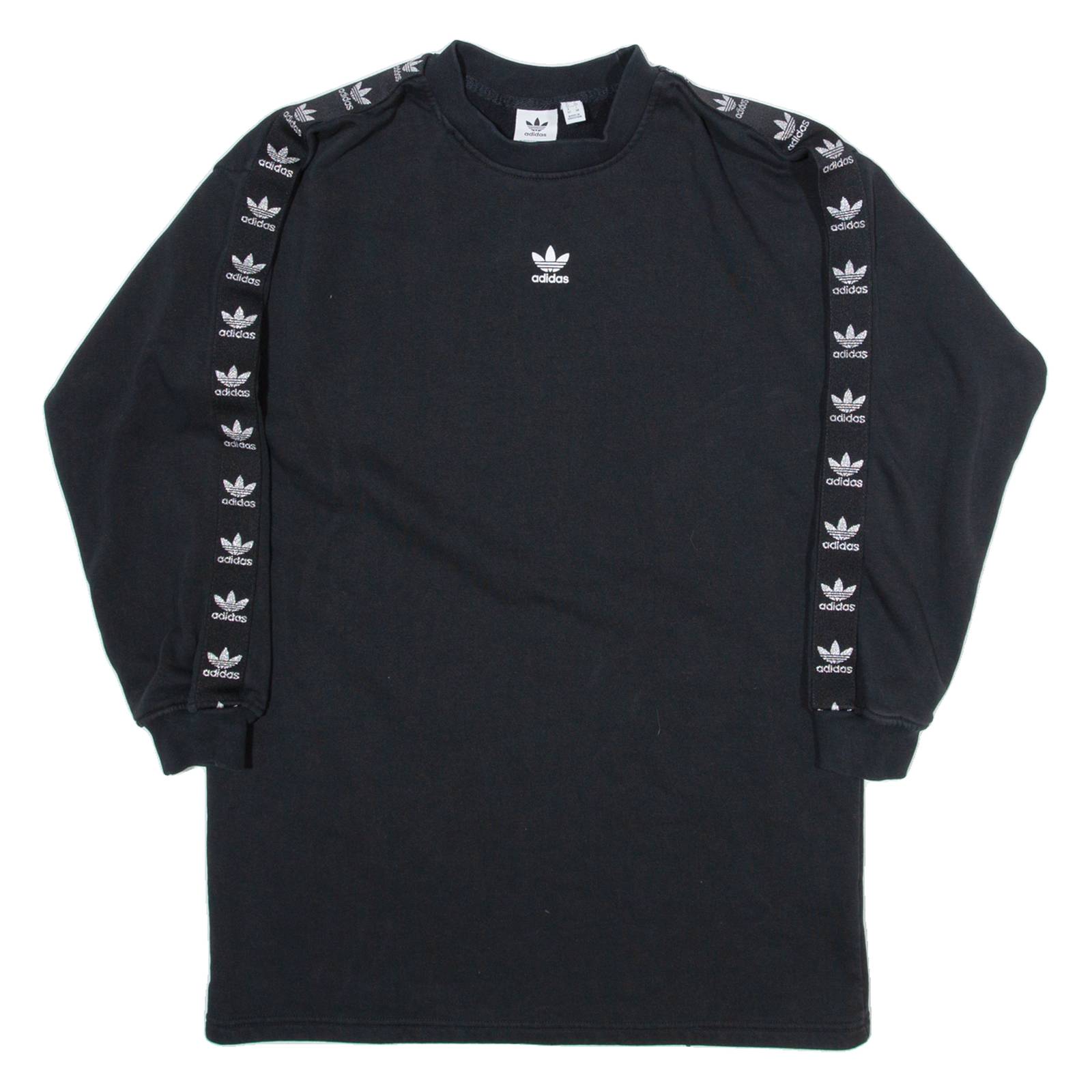 ADIDAS Womens Sweatshirt Black UK 6