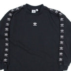 ADIDAS Womens Sweatshirt Black UK 6