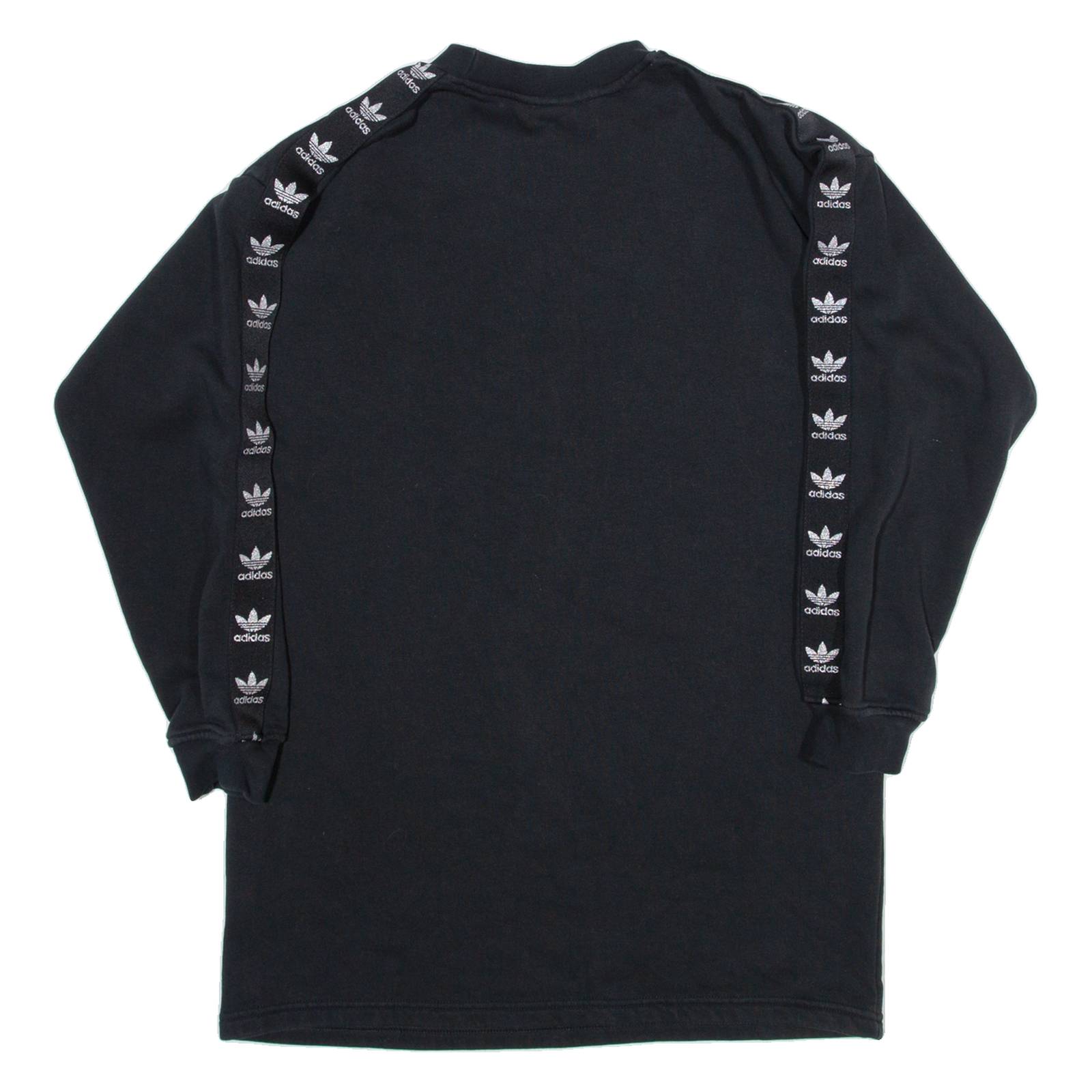 ADIDAS Womens Sweatshirt Black UK 6