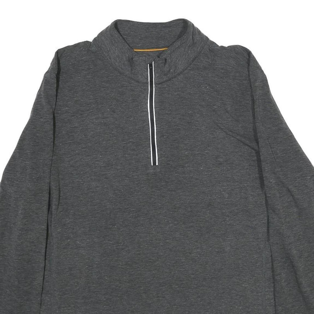 CARHARTT Mens Grey 2XL Modern T-Shirt Long Sleeve Crew Neck Cotton Workwear