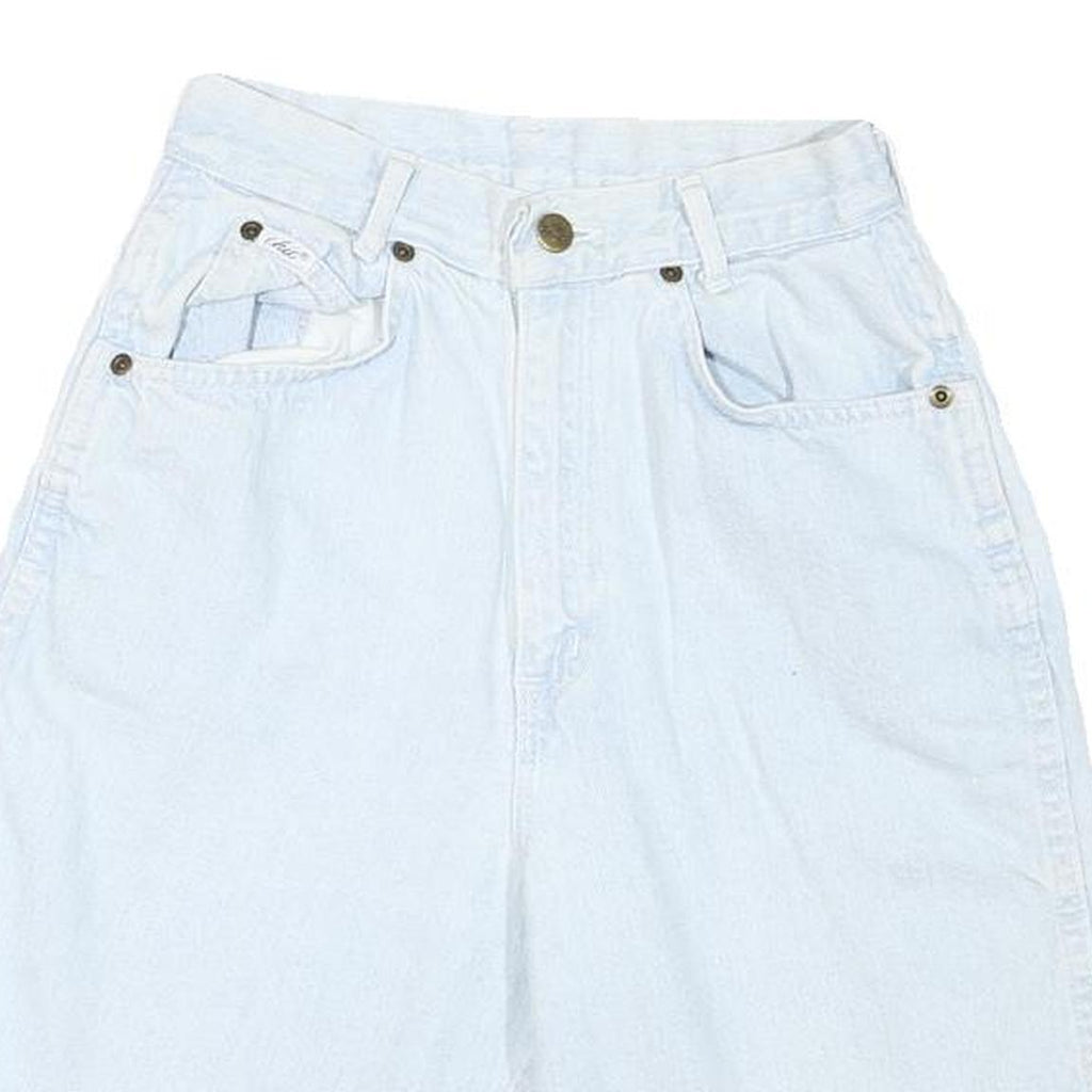 CHIC Womens Shorts Blue Denim Casual S W25 Lightweight Comfortable Summer