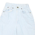 CHIC Womens Shorts Blue Denim Casual S W25 Lightweight Comfortable Summer