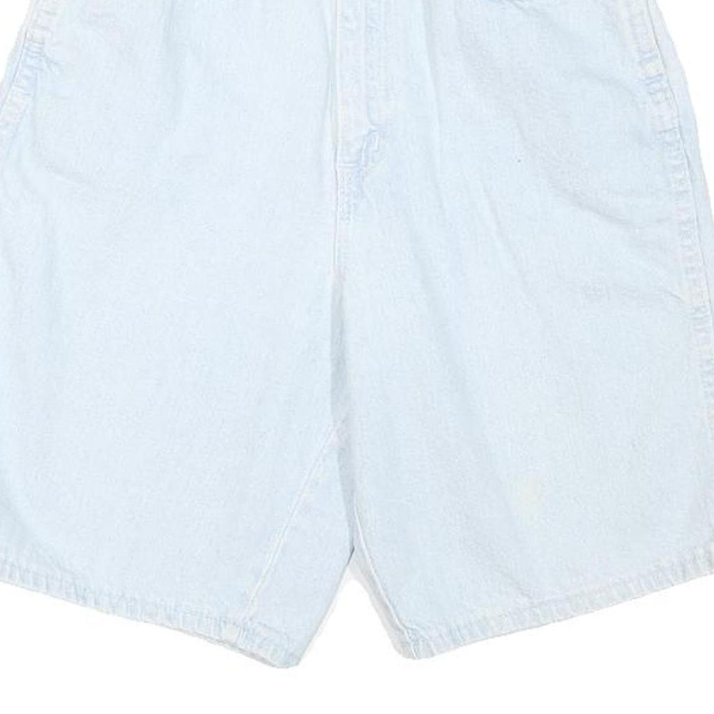 CHIC Womens Shorts Blue Denim Casual S W25 Lightweight Comfortable Summer