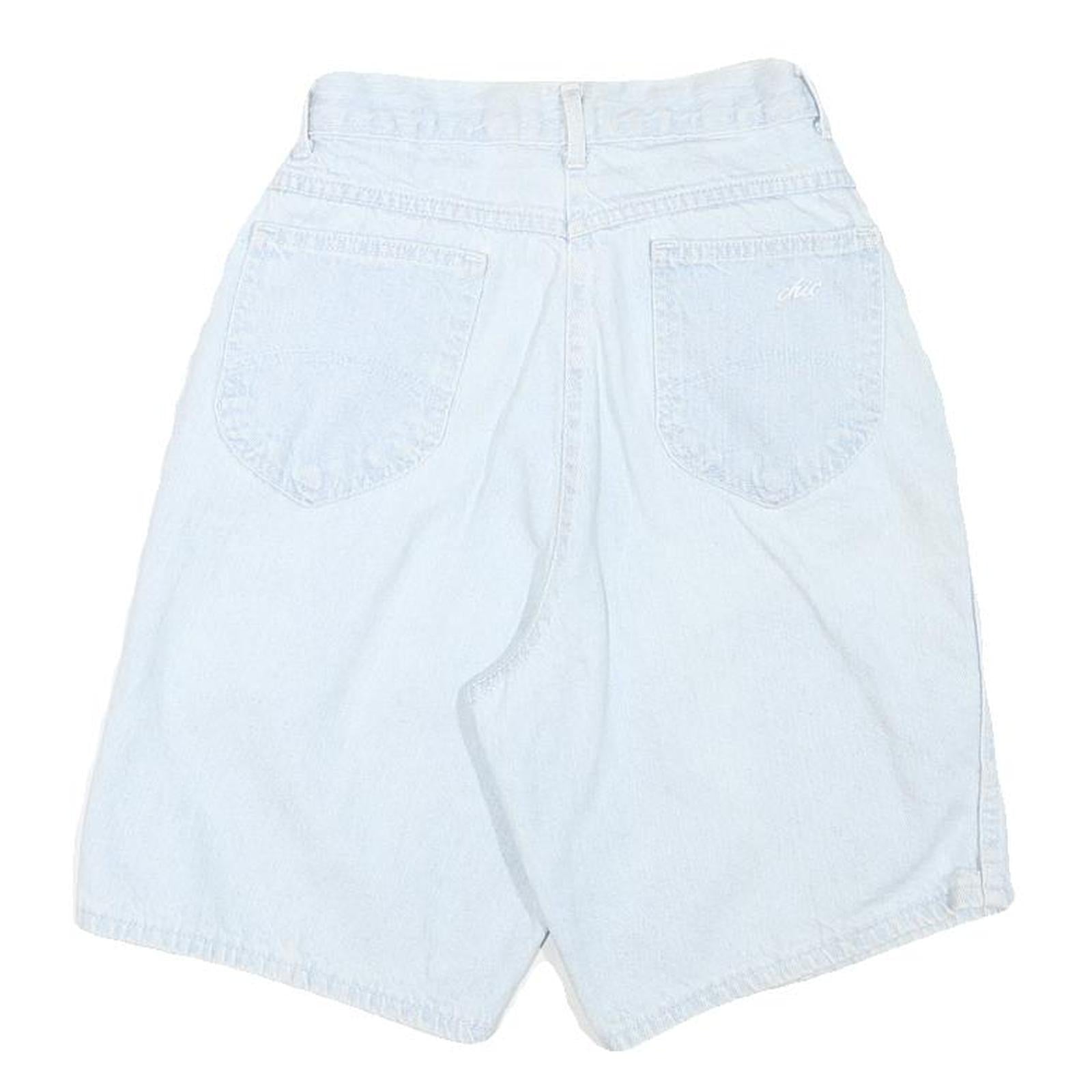 CHIC Womens Shorts Blue Denim Casual S W25 Lightweight Comfortable Summer