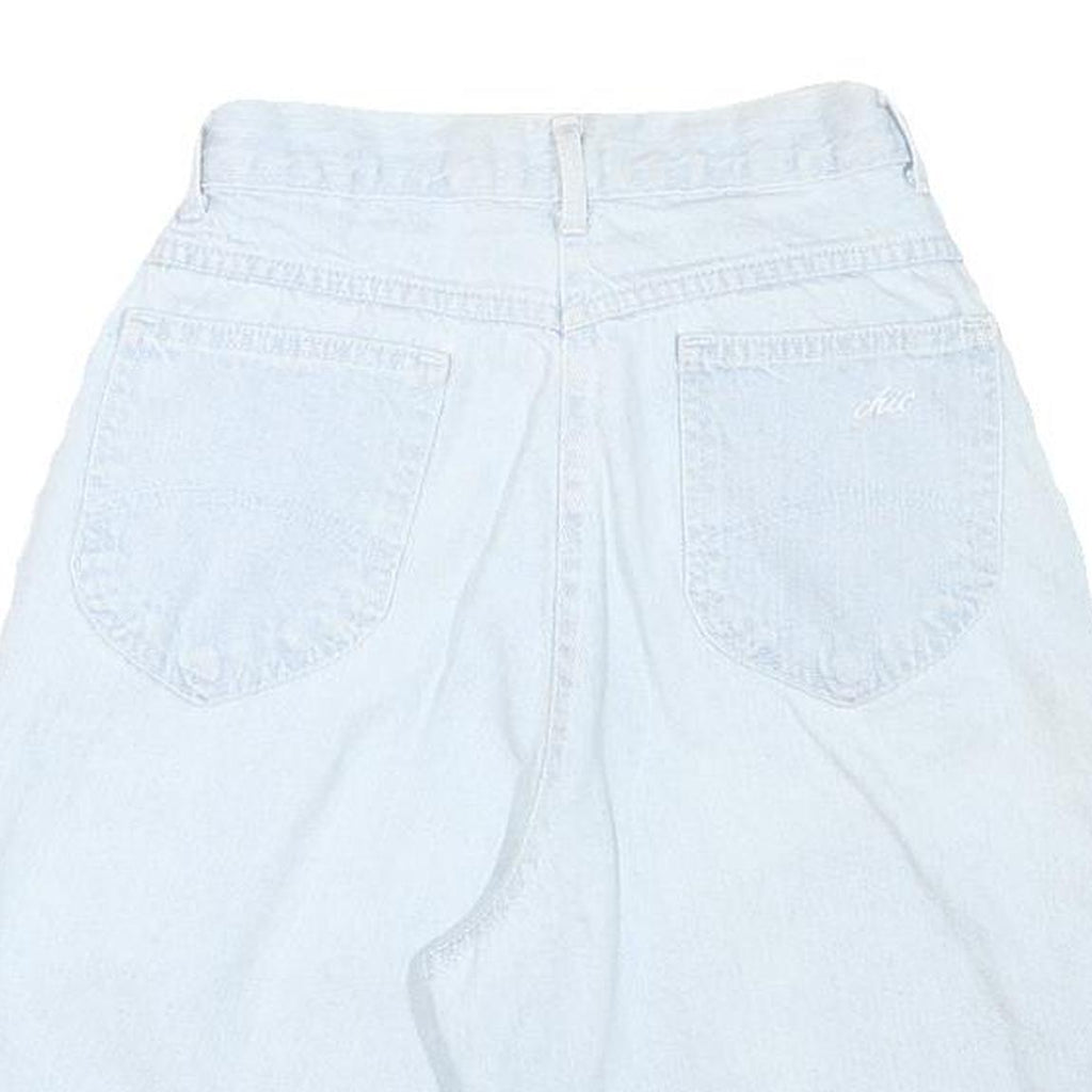 CHIC Womens Shorts Blue Denim Casual S W25 Lightweight Comfortable Summer