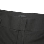 MASSIMO DUTTI Womens Wool Blend Black Regular Fit Trousers W36 L27 Classic