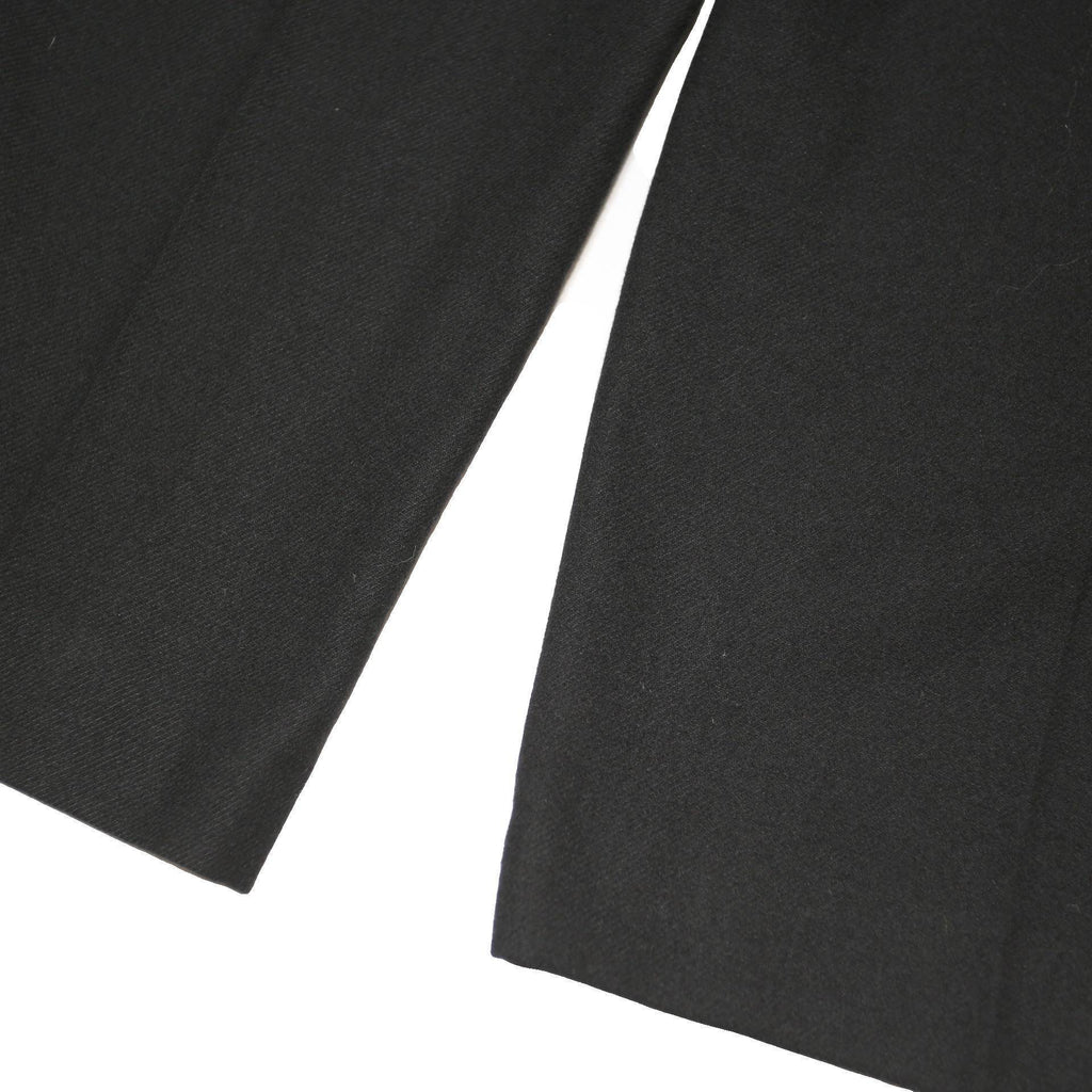 MASSIMO DUTTI Womens Wool Blend Black Regular Fit Trousers W36 L27 Classic