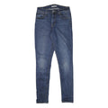 LEVI'S Womens Slim Blue Denim Jeans Slim Skinny Denim Woven W27 L30