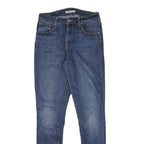 LEVI'S Womens Slim Blue Denim Jeans Slim Skinny Denim Woven W27 L30