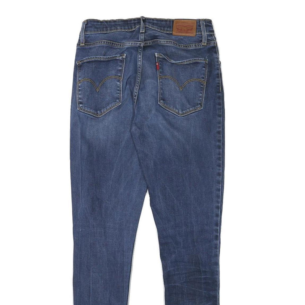 LEVI'S Womens Slim Blue Denim Jeans Slim Skinny Denim Woven W27 L30
