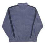 ST BERNARD Mens Blue Polyester Zip Jacket XL Fleece Casual Classic Lightweight