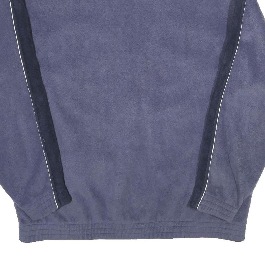 ST BERNARD Mens Blue Polyester Zip Jacket XL Fleece Casual Classic Lightweight