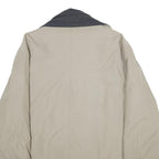 NEWPORT Womens Beige Wool Blend Jacket UK 18 Zip Classic Collar Plain