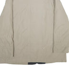 NEWPORT Womens Beige Wool Blend Jacket UK 18 Zip Classic Collar Plain