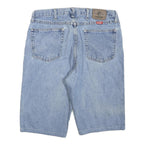 WRANGLER Mens Denim Blue Casual Shorts L W36 Classic Cotton Blend 5-Pocket