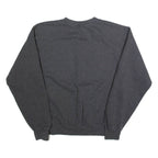 CHAMPION Womens Sweatshirt Grey USA S
