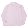 Womens Blouse Purple Collared Long Sleeve XL
