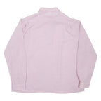 Womens Blouse Purple Collared Long Sleeve XL