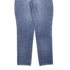 ARMANI Womens Jeans Blue Relaxed Straight Denim Medium W28 L32 Stylish Zip