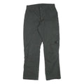 MAMMUT Womens Cotton Blend Lined Black Regular Straight Trousers W29 L28 Outdoor