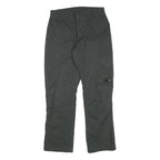 MAMMUT Womens Cotton Blend Lined Black Regular Straight Trousers W29 L28 Outdoor