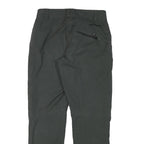 MAMMUT Womens Cotton Blend Lined Black Regular Straight Trousers W29 L28 Outdoor