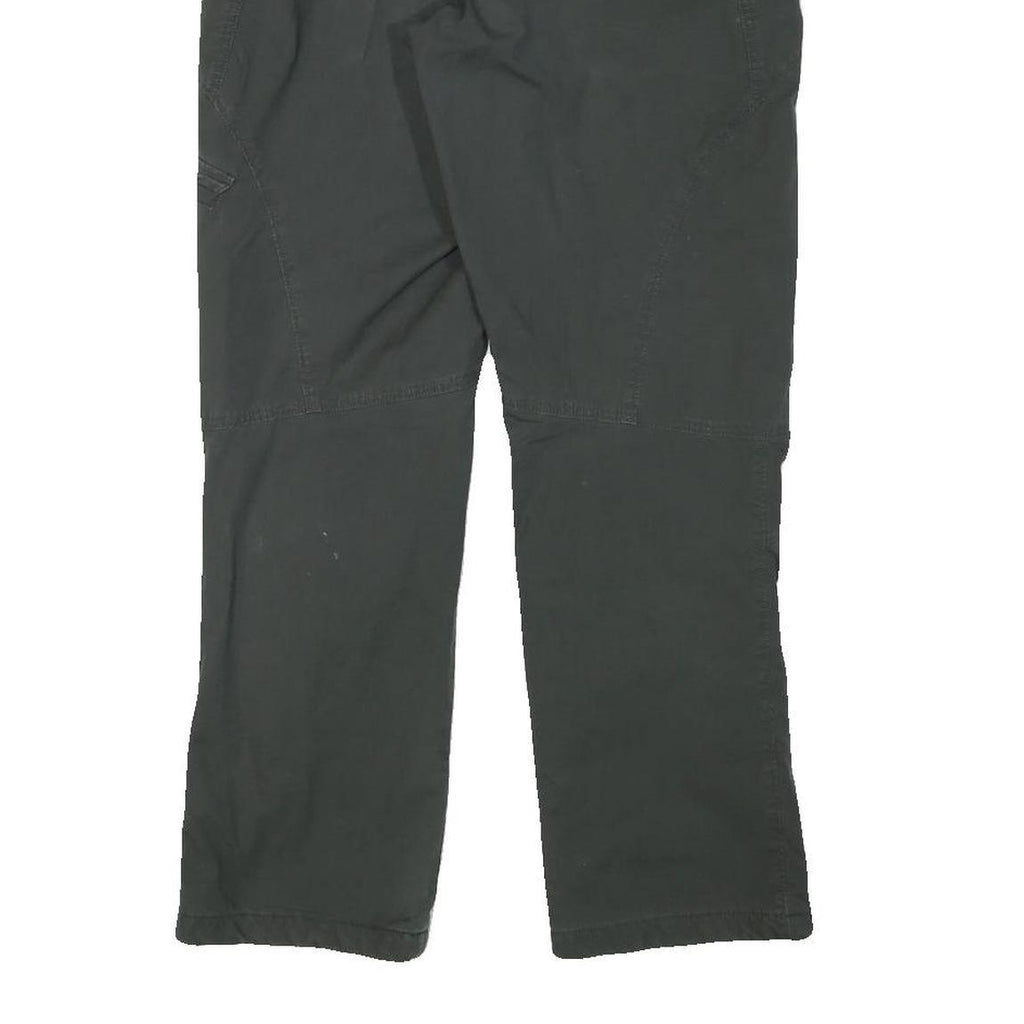MAMMUT Womens Cotton Blend Lined Black Regular Straight Trousers W29 L28 Outdoor