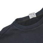 PUMA Womens Black Crew Neck Pullover Sweatshirt Logo S Cotton Blend Jersey