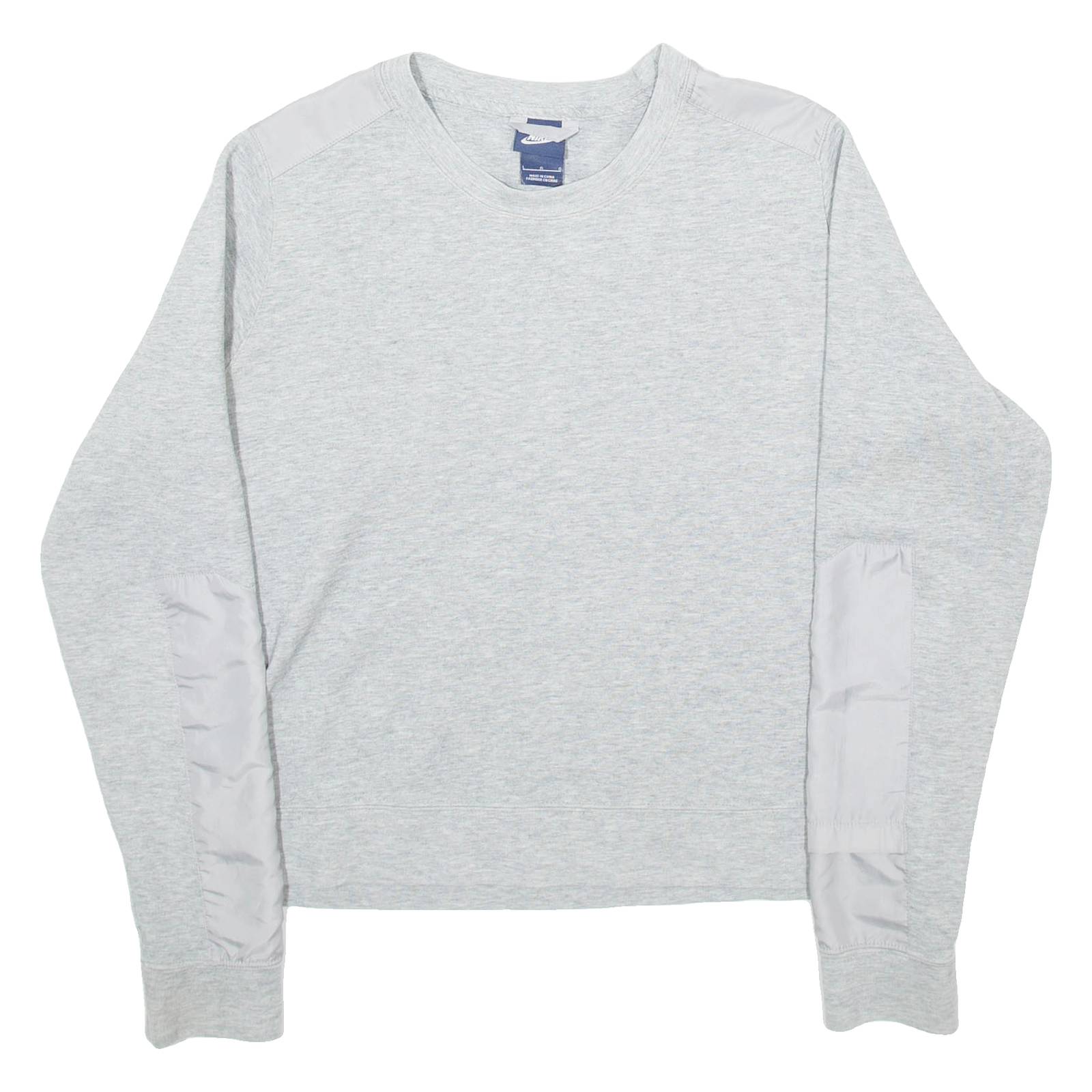 NIKE Womens Sweatshirt Grey L
