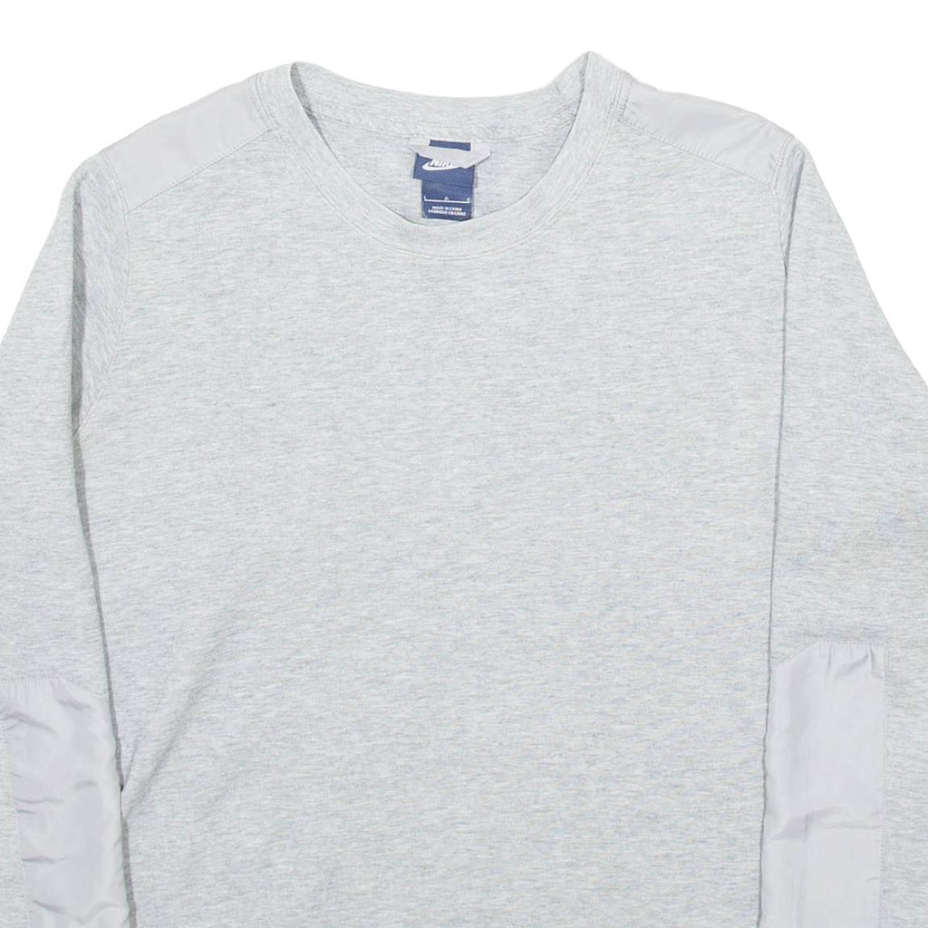 NIKE Womens Sweatshirt Grey L