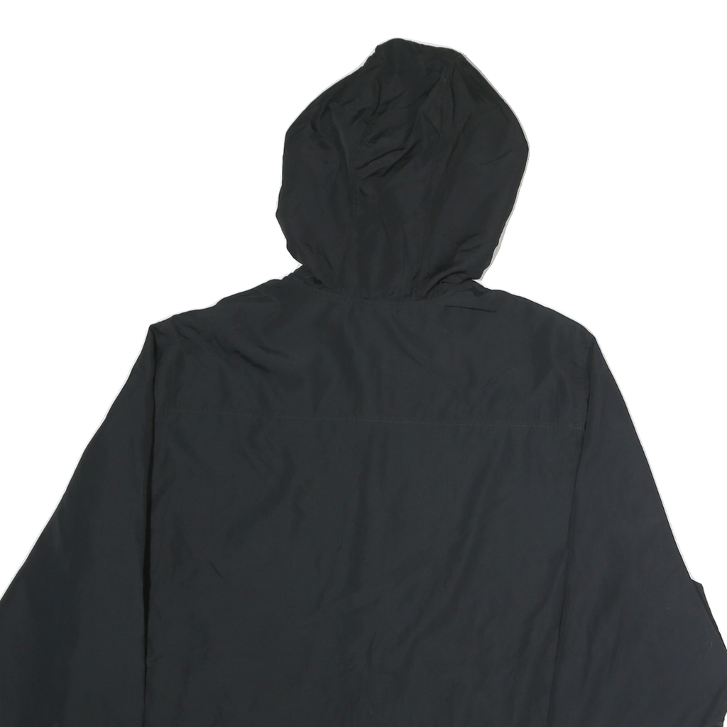 STARTER Mens Black & Red Zip Up Hooded Track Jacket 2XL Polyester Blend