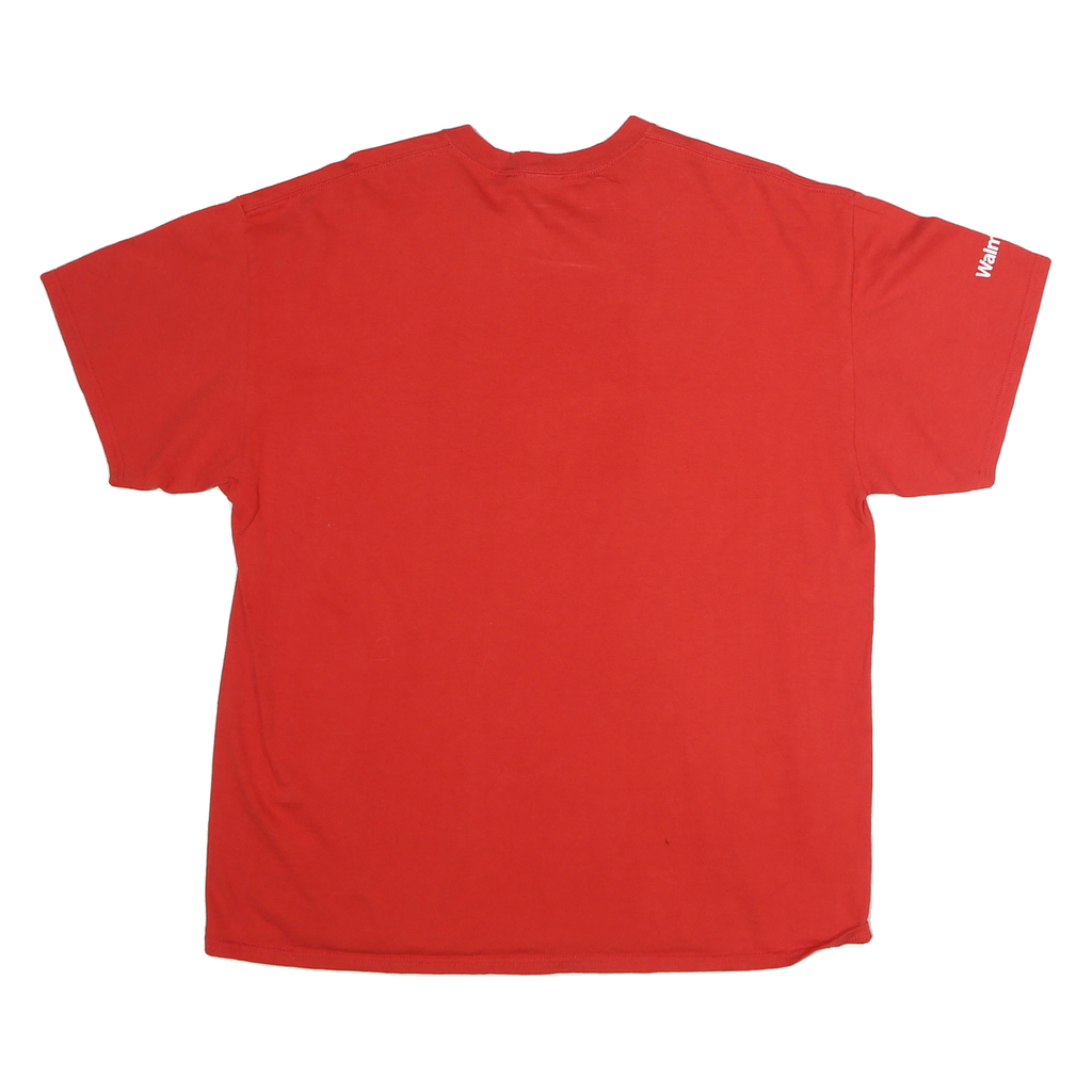 NCAA Mens Red Final Four Dribble Coca-Cola Short Sleeve Crew Neck T-Shirt 2XL