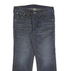 TRUE RELIGION Mens Jeans Regular Straight Denim Medium W33 L30 Stylish