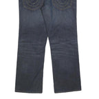 TRUE RELIGION Mens Jeans Regular Straight Denim Medium W33 L30 Stylish