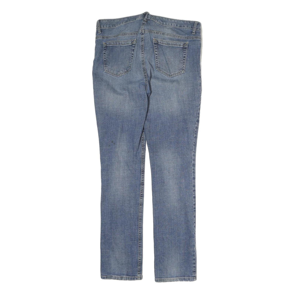 TOMMY HILFIGER Mens Regular Blue Denim Jeans W34 L31 Classic Cotton Blend Zip