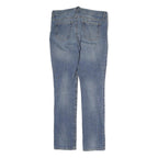 TOMMY HILFIGER Mens Regular Blue Denim Jeans W34 L31 Classic Cotton Blend Zip