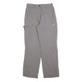 MAMMUT Womens Polyester Blend Grey Regular Straight Trousers W28 L30 Outdoor