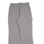 MAMMUT Womens Polyester Blend Grey Regular Straight Trousers W28 L30 Outdoor