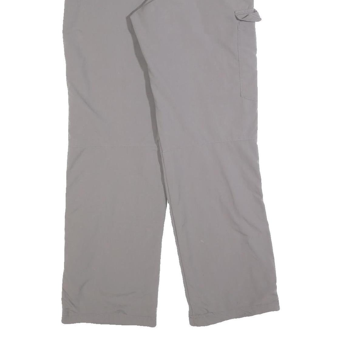 MAMMUT Womens Polyester Blend Grey Regular Straight Trousers W28 L30 Outdoor