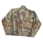 GAMEHIDE Womens Brown Nylon Outdoor Jacket M Zip Camouflage Hunting Wear