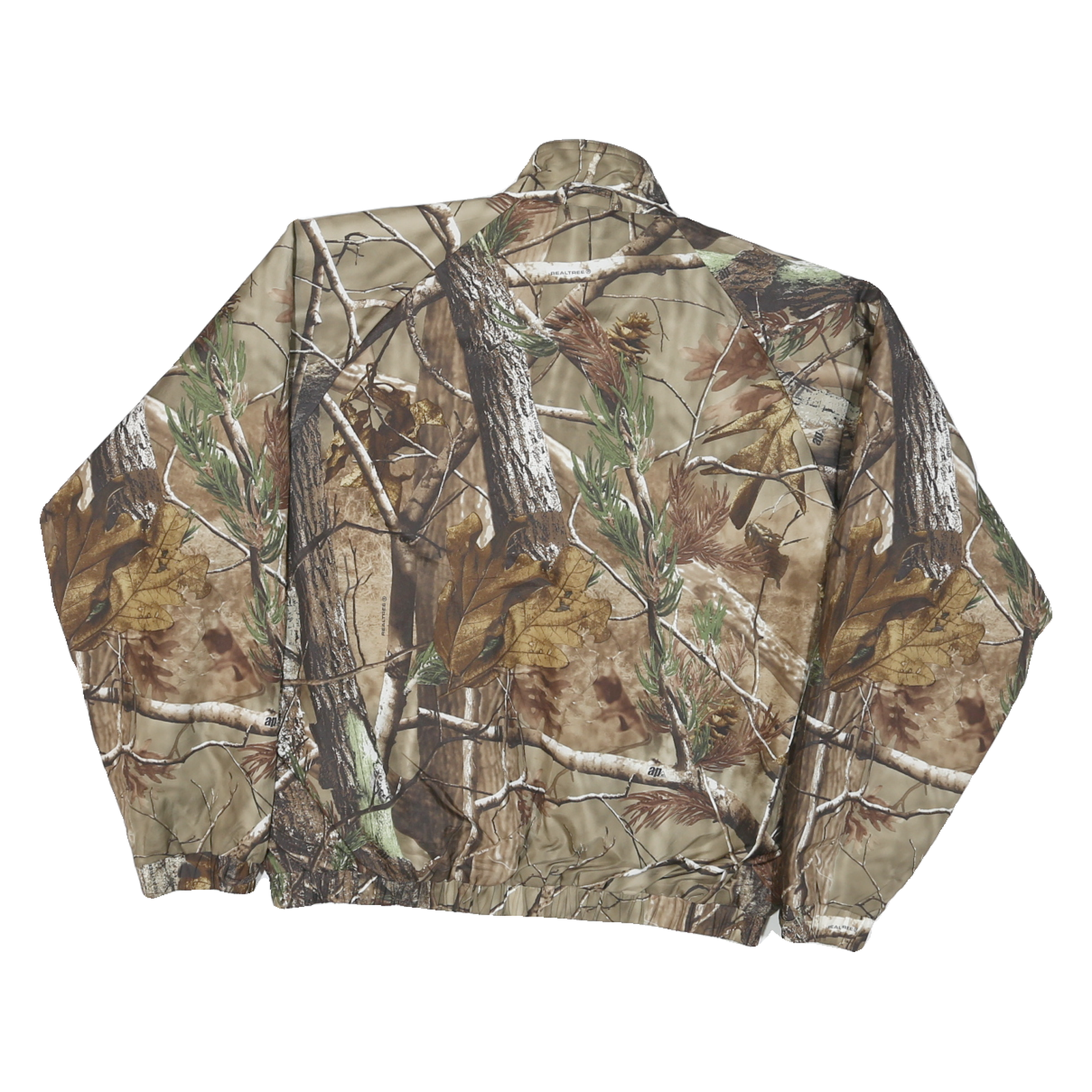 GAMEHIDE Womens Brown Nylon Outdoor Jacket M Zip Camouflage Hunting Wear